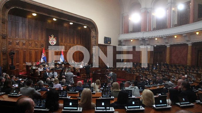 Nastavak sednice u ponedeljak